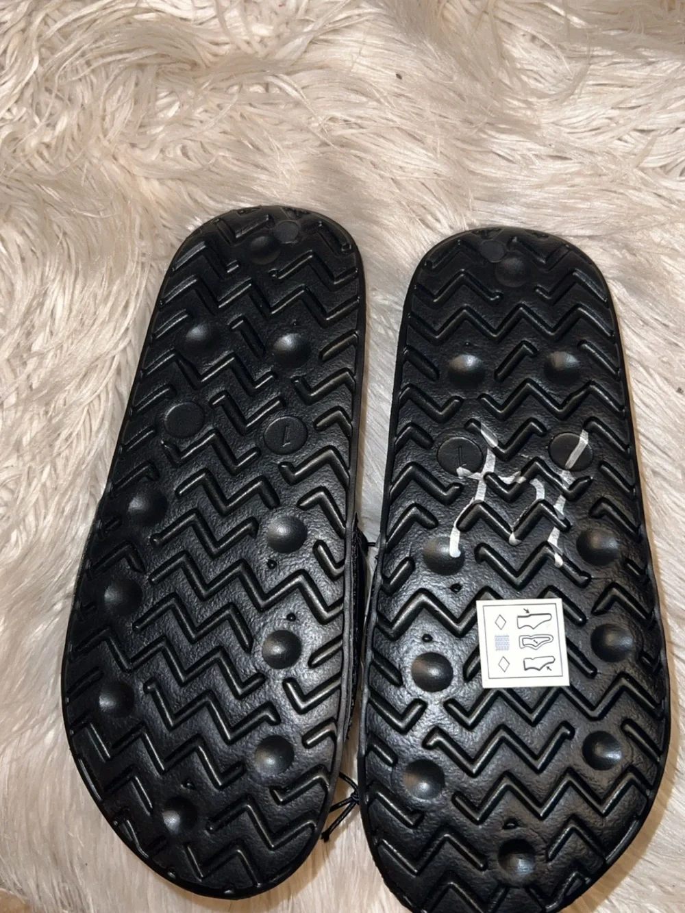 Ed Hardy black tiger kids slides